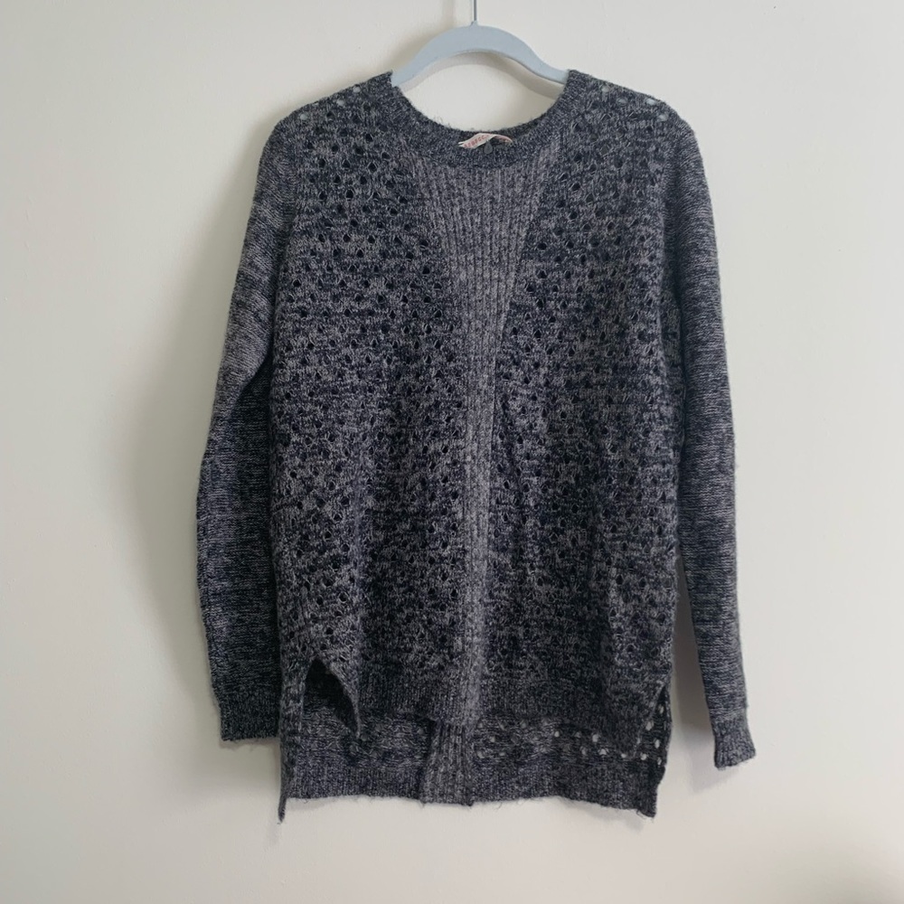 Rebecca taylor gray sweater